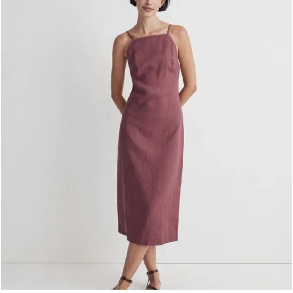 ISO Madewell Goldie dress in the color pressed grape